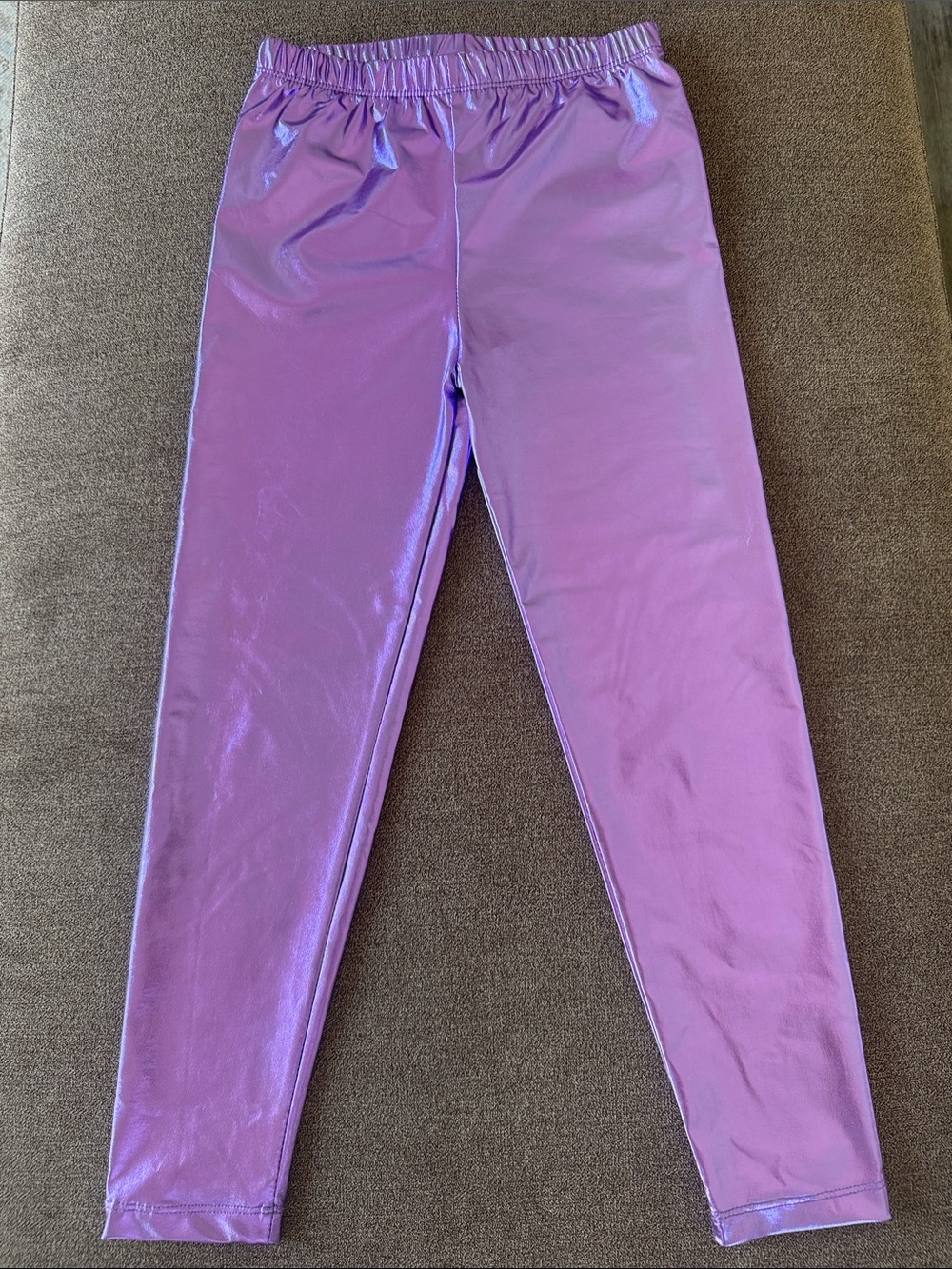 Brand New Paris Hilton Shiny Lavender Metallic Girls' Leggings